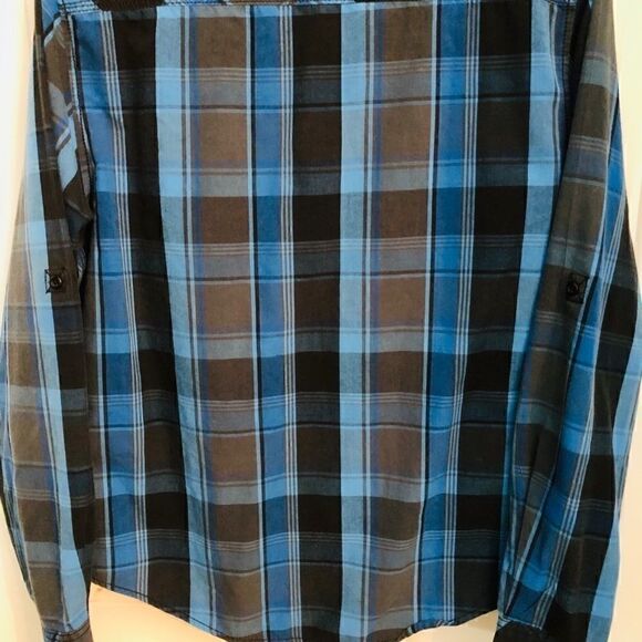 CJ Black blue plaid shirt - Picture 5 of 5